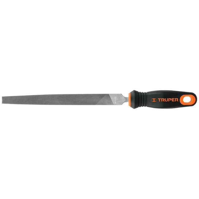 Lima plana muza 8' con mango Comfort Grip, TRUPER