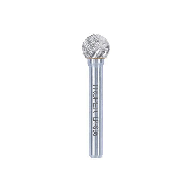 Lima rotativa punta esférica, 13 mm, TRUPER
