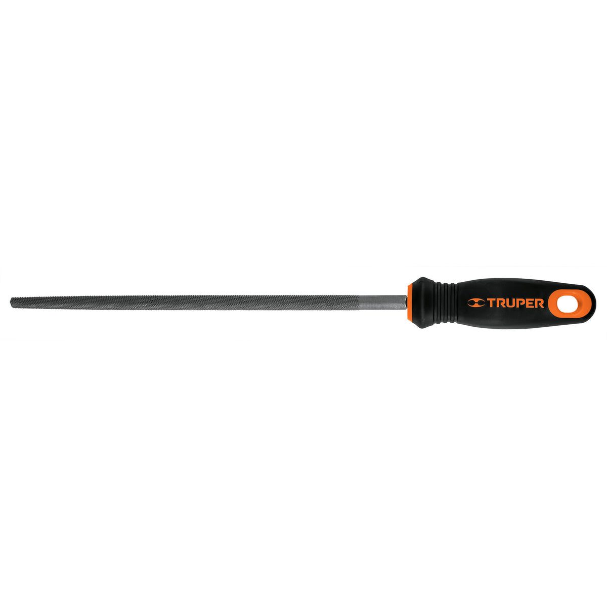 Lima redonda bastarda 10' con mango Comfort Grip, TRUPER