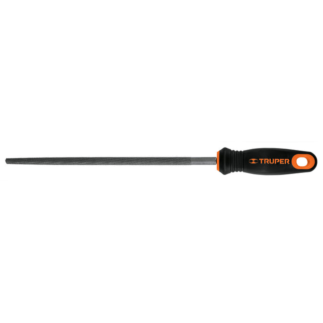 Lima redonda bastarda 10' con mango Comfort Grip, TRUPER