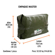 Lona uso rudo 12x17 m, verde olivo, 240 g/m2, TRUPER EXPERT