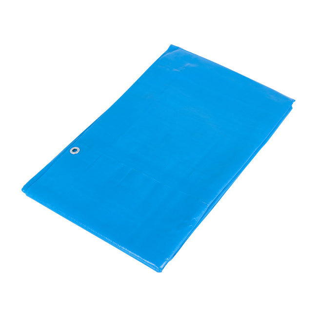 Lona de polietileno reforzada 3 x 4 m, azul, 180g/m2, TRUPER