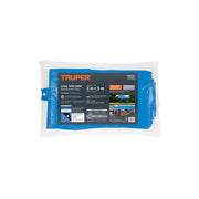 Lona de polietileno reforzada 3 x 5 m, azul, 180g/m2, TRUPER