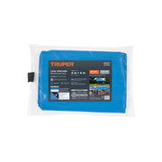 Lona de polietileno reforzada 4 x 4 m, azul, 180g/m2, TRUPER