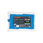 Lona de polietileno reforzada 4 x 5 m, azul, 180g/m2, TRUPER
