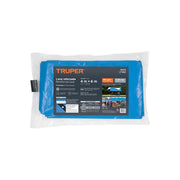 Lona de polietileno reforzada 4 x 6 m, azul, 180g/m2, TRUPER
