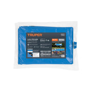 Lona de polietileno reforzada 5 x 7 m, azul, 180g/m2, TRUPER
