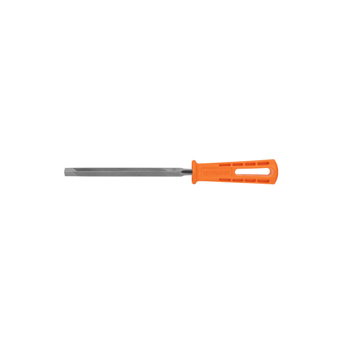 Lima triangular 6' para machete, 34 dpp, con mango, TRUPER