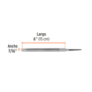 Lima triangular 6' para machete, 34 dpp, TRUPER