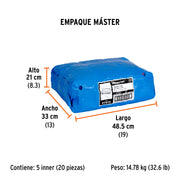 Lona de polietileno 2 x 3 m, azul, 90 g/m2, ULTRA