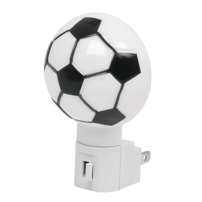 Luz de noche con lámpara E12, balón soccer, VOLTECK