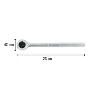 Matraca cuadro 1/2' cabeza redonda con disco, PRETUL