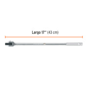 Mango articulado con cuadro de 1/2', largo 17', TRUPER