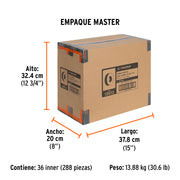Cinta de aislar de 9 m x 19 mm, amarilla, TRUPER