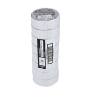 Cinta de aislar de 9 m x 19 mm, blanca, TRUPER