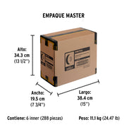 Cinta de aislar de 9 m x 19 mm, negra, PRETUL
