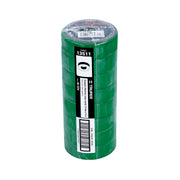 Cinta de aislar de 9 m x 19 mm, verde, TRUPER