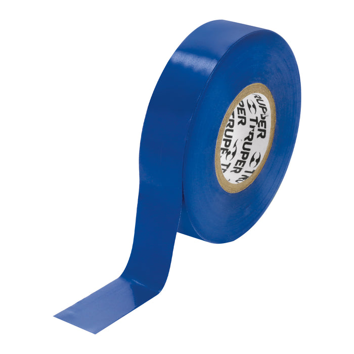 Cinta de aislar de 18 m x 19 mm, azul, TRUPER