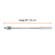 Mango articulado con cuadro de 3/4', largo 20', TRUPER
