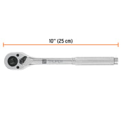 Matraca doble cuadros 3/8'y 1/2', TRUPER