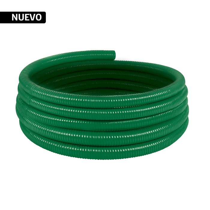 Manguera de succión y descarga 1.5' para motobomba,rollo 30m