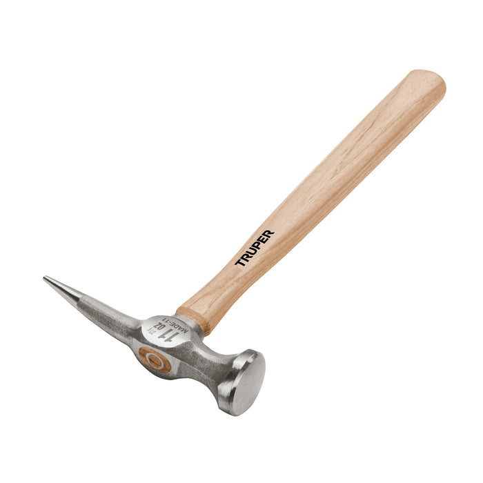 Martillo desabollador 11 oz punta larga, mango 12', TRUPER