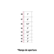 Rollo malla borreguera, 1m x 50m acero galvanizado, 19kg