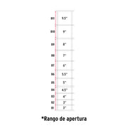 Rollo malla borreguera, 1.4m x 50m acero galvanizado, 26kg