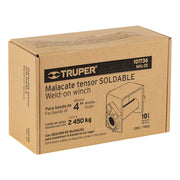 Malacate soldable para banda de 4' ancho, TRUPER