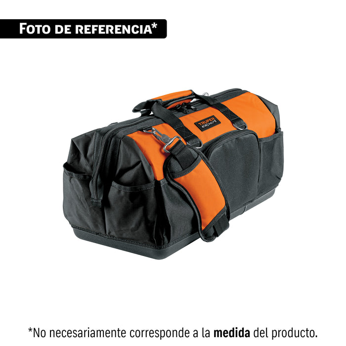 Maleta portaherramientas 18', base plástica rígida, EXPERT