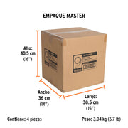 Manguera de 1.4 m para aspiradoras ASD-150 y ASD-180, TRUPER