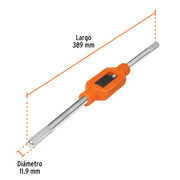 Maneral tipo garrote para machuelo 3/4', TRUPER