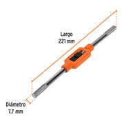 Maneral tipo garrote para machuelo 3/8', TRUPER