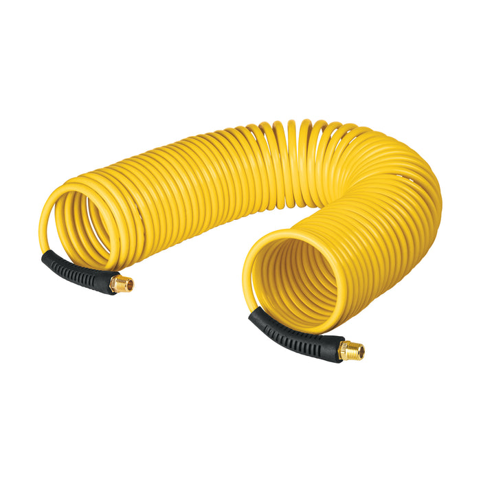 Manguera para compresor, tipo resorte, 7.6 m x 1/4', PRETUL