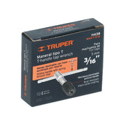 Maneral en T para machuelo 3/16', TRUPER