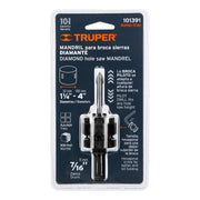 Mandril para brocasierra diamante con rosca 7/16', TRUPER