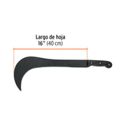 Machete ranchero 16' curvo, TRUPER