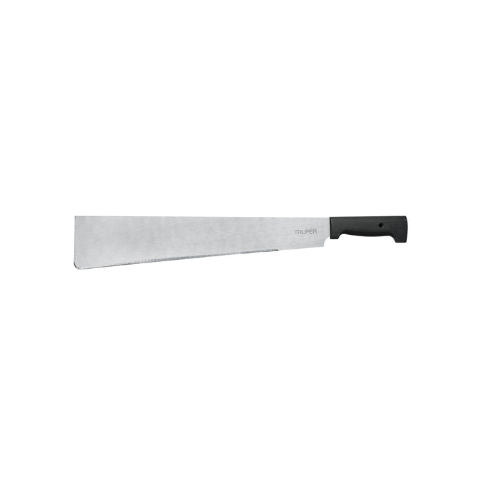 Machete punta recta 18', cacha inyectada, TRUPER