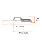 Mini arco 12' de aluminio para segueta, TRUPER