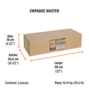 Malacate de manivela 300 kg con cable, TRUPER