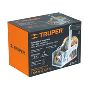 Malacate de manivela 1100 kg con cable, TRUPER