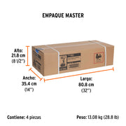 Llave de impacto 1/2', 20V, 155 lb/ft, 1 batería 4Ah, MAX