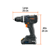 Rotomartillo 1/2', 20V, 2 baterías 2Ah, MAX