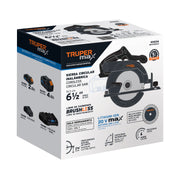 Sierra circular 6-1/2', 20V, s/accesorios, TRUPER MAX