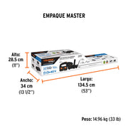 Cortasetos inalámbrico 40V, 2 baterías 4Ah, 1 carg.dual, MAX