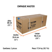 Desbrozadora inalámbrica 40V, sin carbones, TRUPER MAX