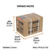 Cargador dual de baterías de ion litio 20V, TRUPER MAX