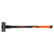 Marro octagonal 10 lb, mango fibra de vidrio 36', TRUPER