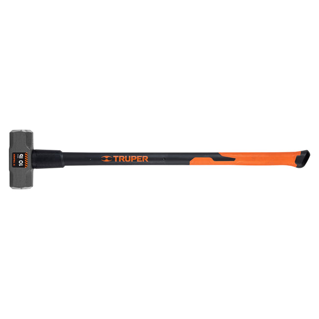 Marro octagonal 10 lb, mango fibra de vidrio 36', TRUPER