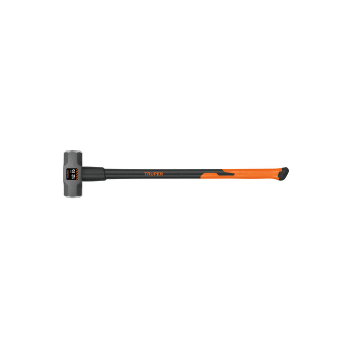 Marro octagonal 12 lb, mango fibra de vidrio 36', TRUPER